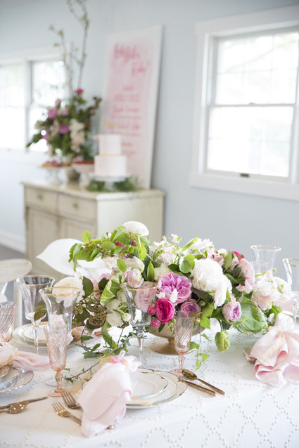 Santa Barbara floral baby shower by TOAST Santa Barbara