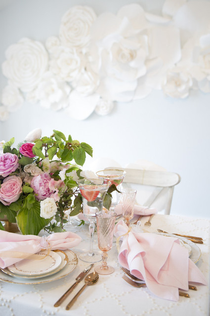 Santa Barbara floral baby shower by TOAST Santa Barbara