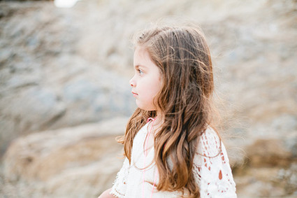 Beach maternity photos by Megan Welker
