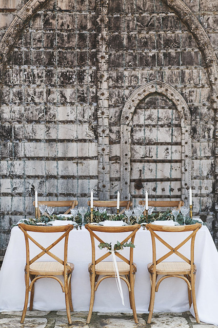Grecian inspired wedding