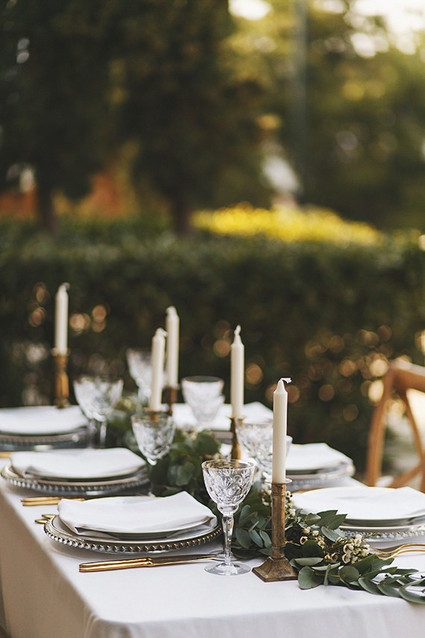 Grecian inspired wedding