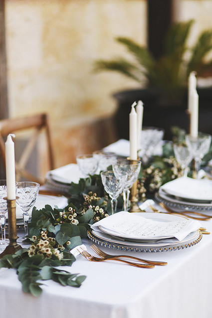 Grecian inspired wedding