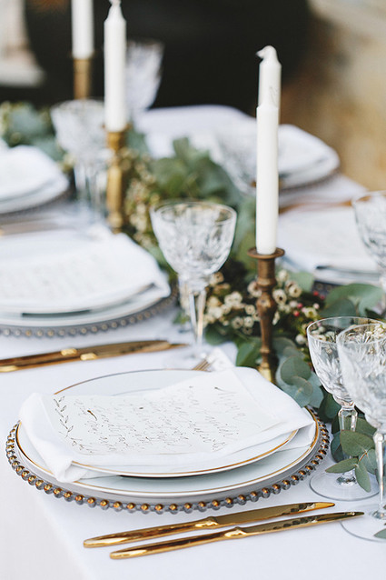 Grecian inspired wedding