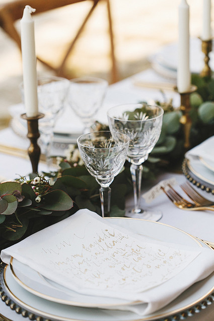 Grecian inspired wedding