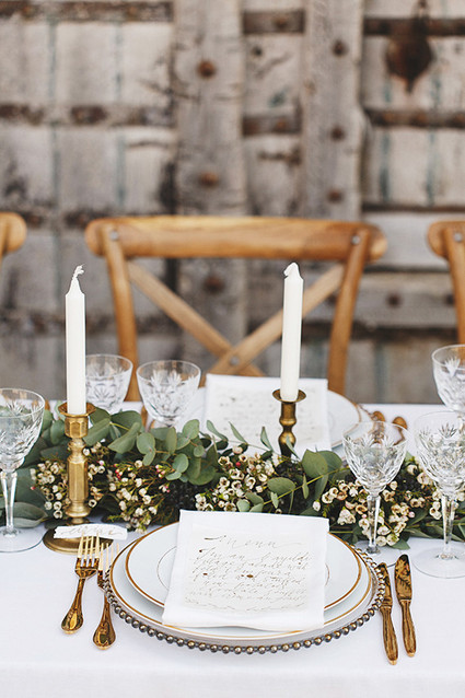 Grecian inspired wedding