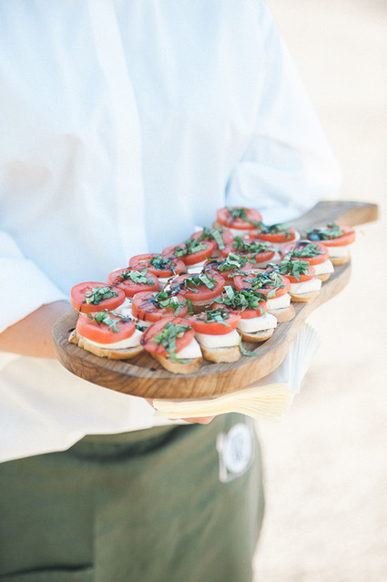 Caprese sandwich appetizers