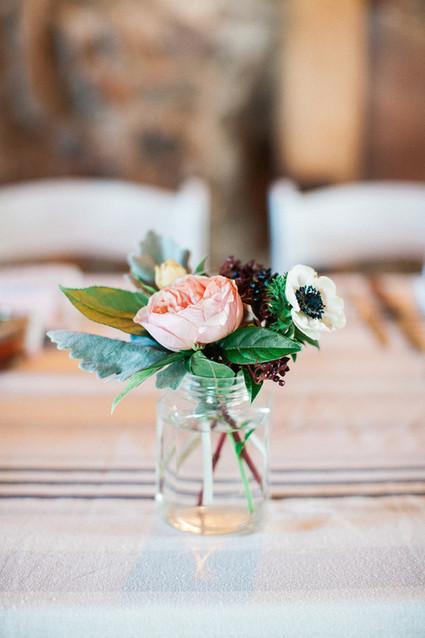 Colorful rustic flowers