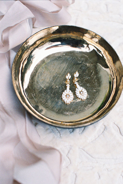 Rosegold earrings Inspiration