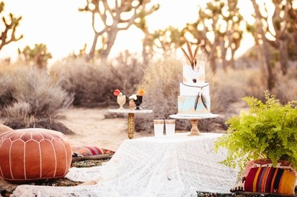Desert dessert table
