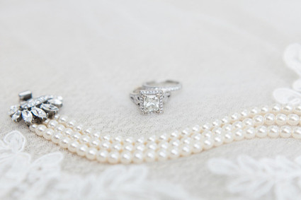 Diamond bridal accessories