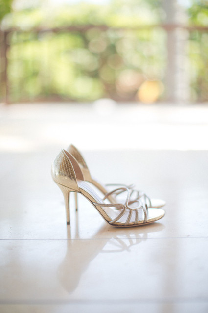 Silver heels