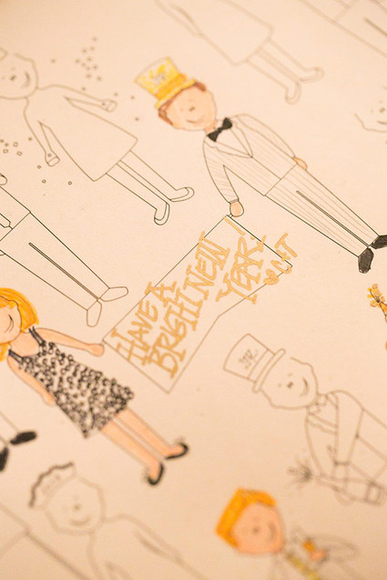 New Years illustration