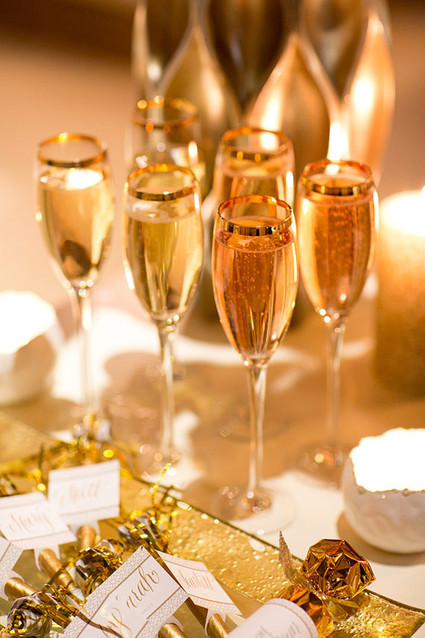 Gold cocktail