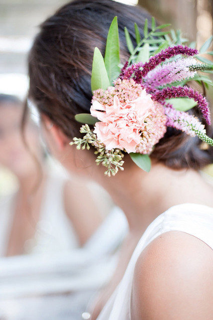 Hair flowers