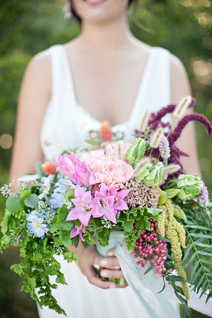 Nautical colorful bouquet