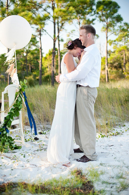 Surprise engagement photo