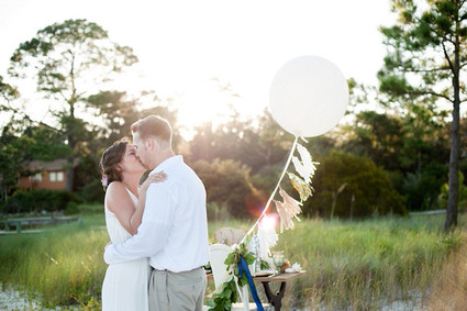 Surprise engagement photo