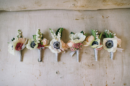 Anemone boutonniere