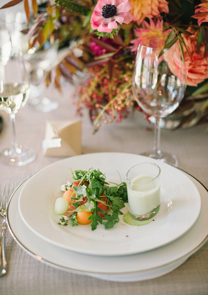 Wedding menu