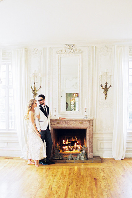 Classic wedding portrait