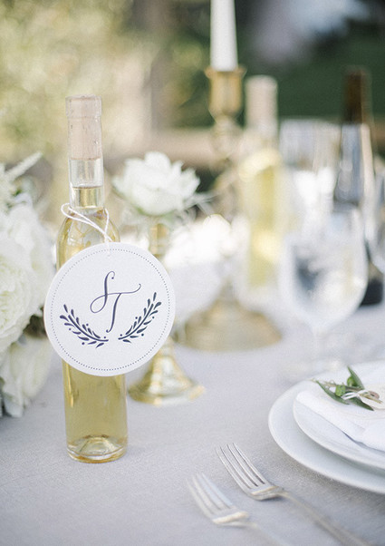 Lemoncello personalized favors