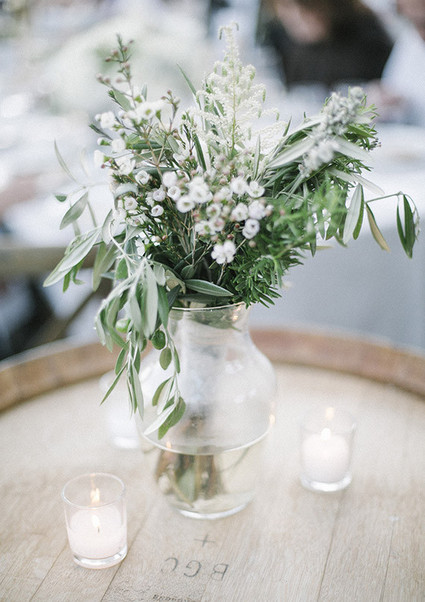 Lemon orchard wedding decor