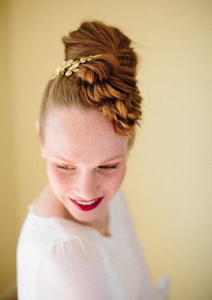 Modern fishtail braid hairstyle