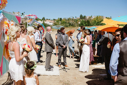 Modern Mexican themed reception Inspiration
