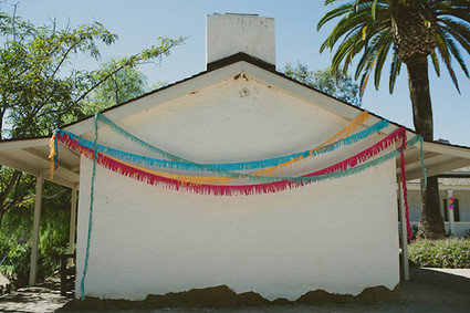 Modern Mexican themed decor