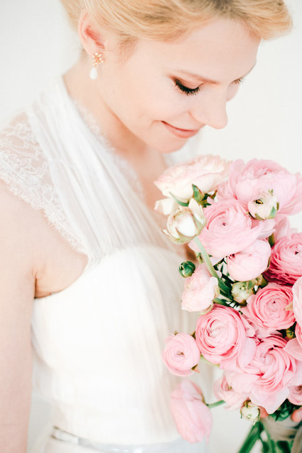 Pink ranucculus bouquet