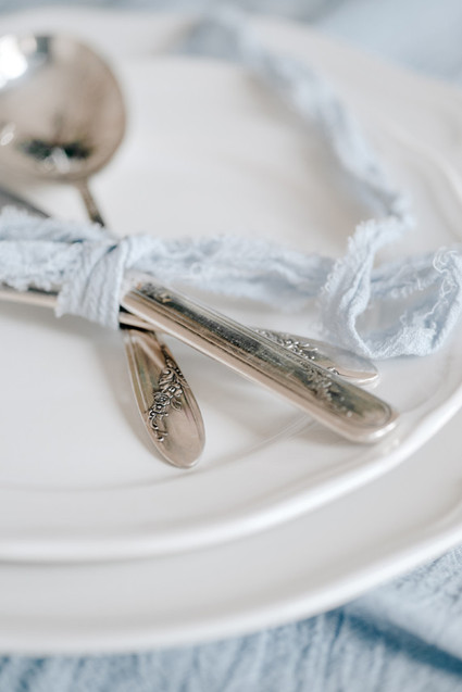 Vintage serving pieces