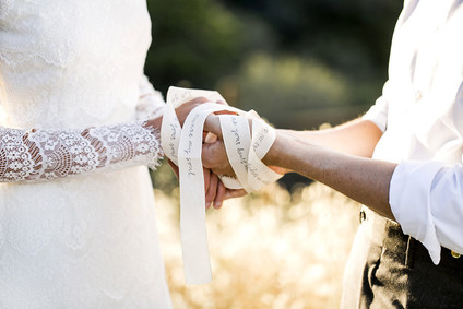 Ceremony ribbon Inspiration