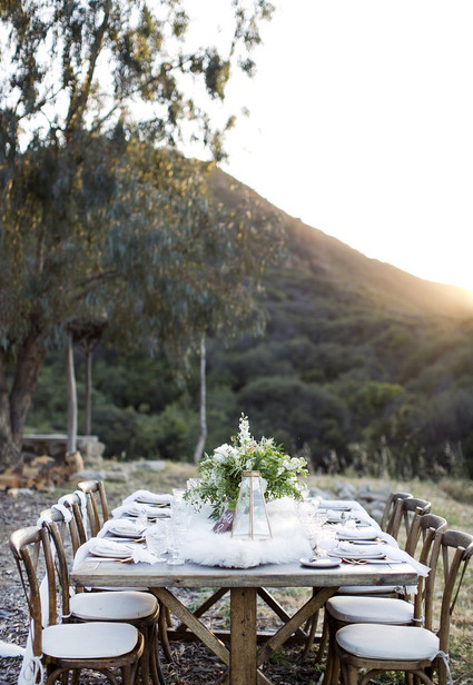 White and gold wedding inspiration