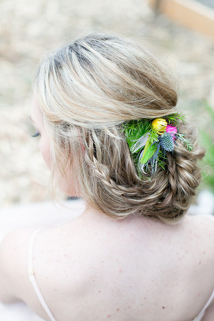 Fishtail updo