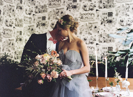 Something blue wedding inspiration Inspiration