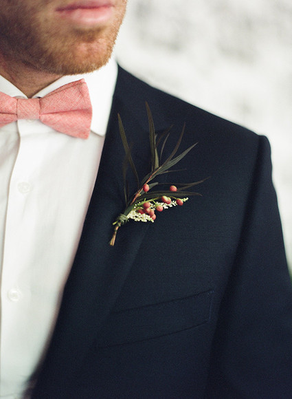 Pink bowtie