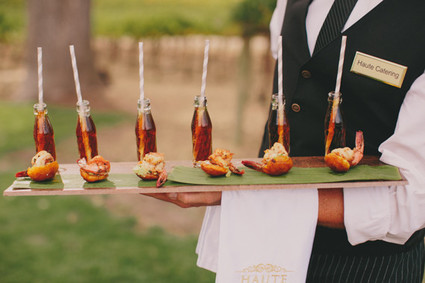 Mini coke bottle event food