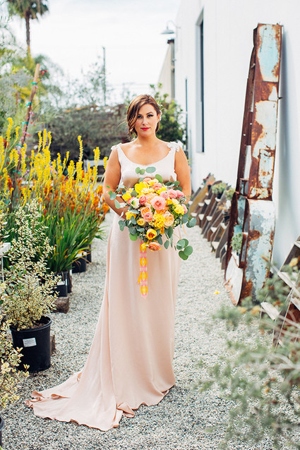 Citrus inspired wedding inspiration