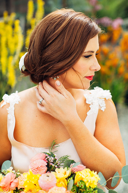 Citrus inspired wedding inspiration