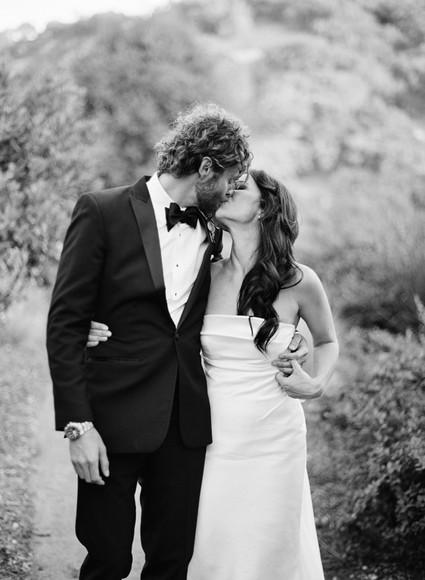 Rustic and romantic vineyard wedding