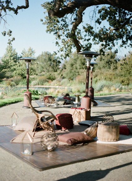 Rustic and romantic vineyard wedding decor