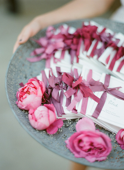 Wedding programs