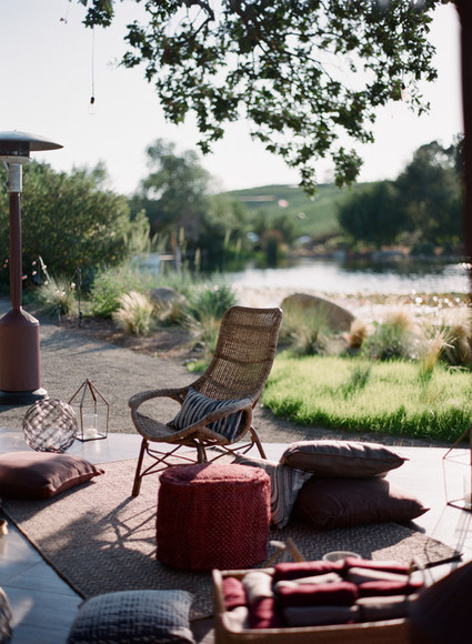 Rustic and romantic vineyard wedding