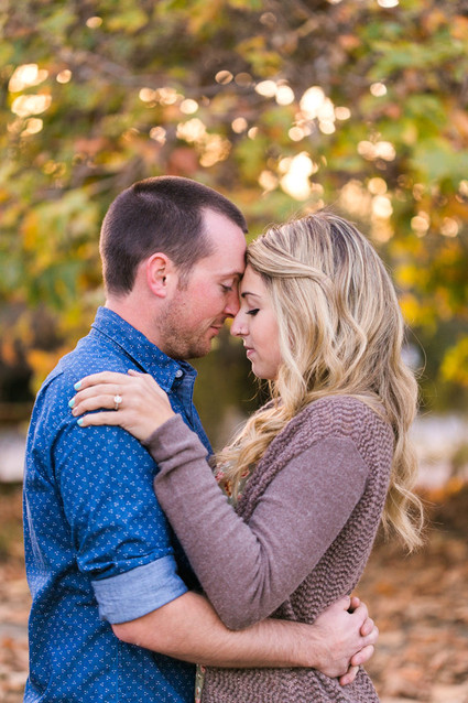 Surprise engagement photo