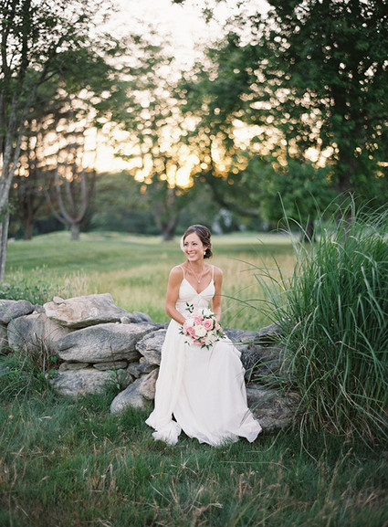 Outdoor bride