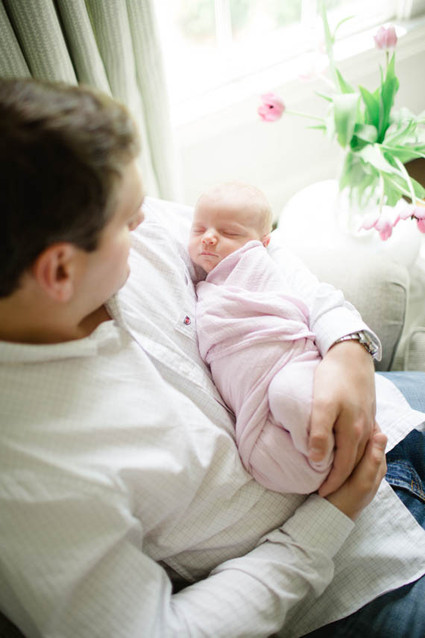 Light airy newborn photos