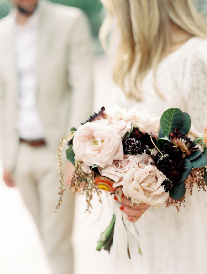 Rose bridal bouquet