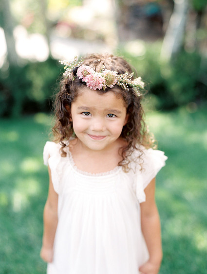 Flower girl flower crown Inspiration