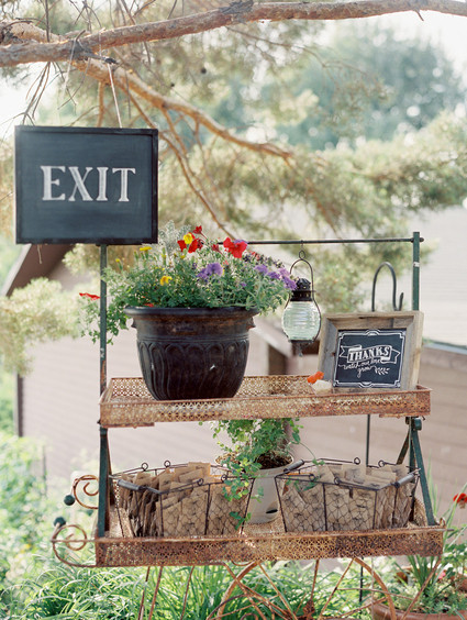 Favors tablescape