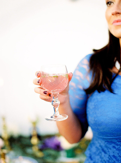 Royal Blue British Baby Shower